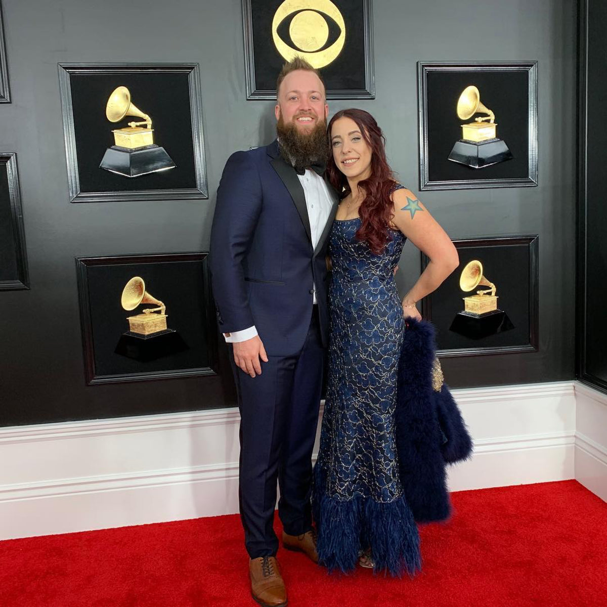 Danielle Nicole Wears Sarah Nelsen at the 2019 GRAMMYs
