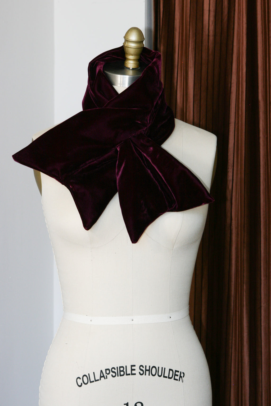 Velvet Wrap Scarf