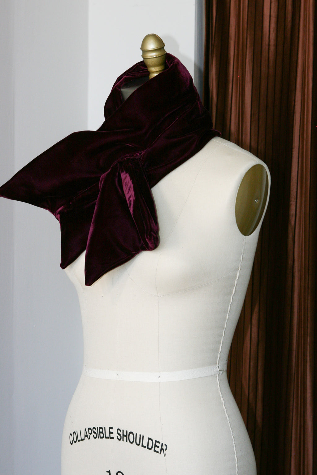 Velvet Wrap Scarf