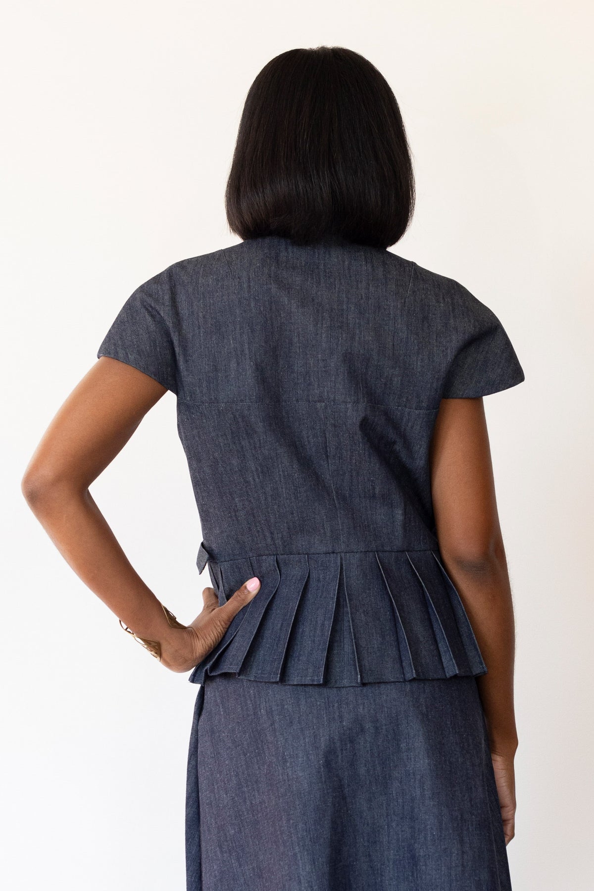 Pleated Collar Jacket RTW
