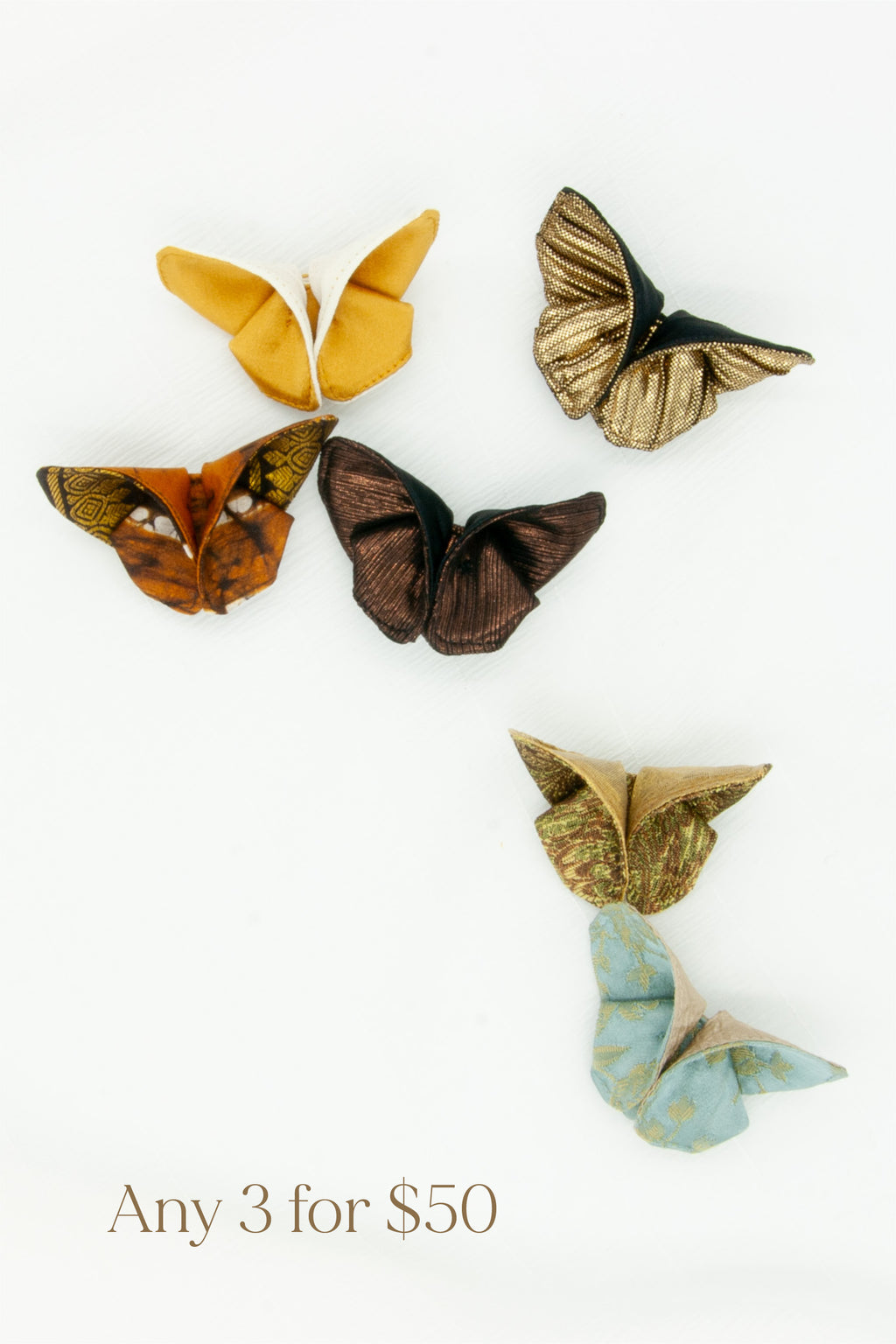 Butterfly Brooches (3 for $50)