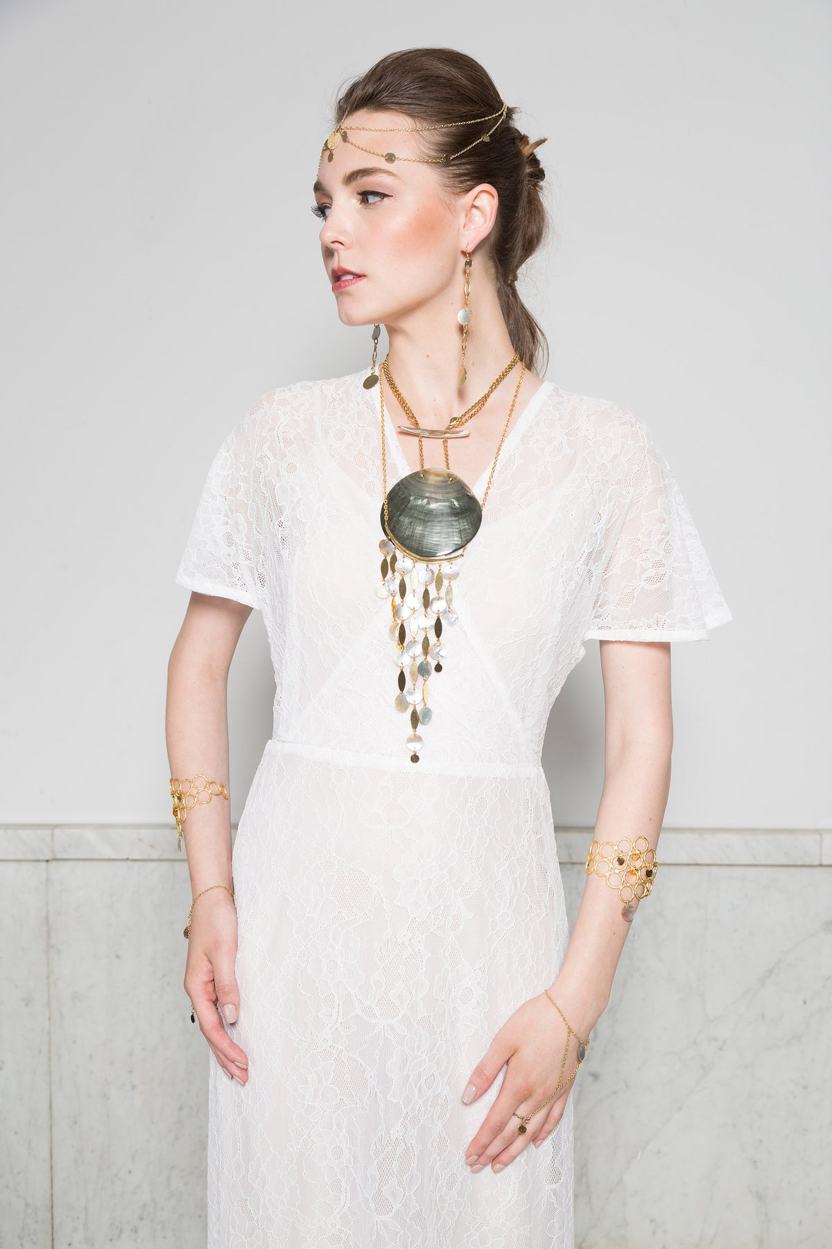 White Onyx Dress (Custom Design)