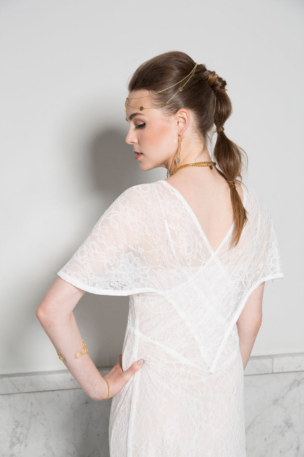 White Onyx Dress (Custom Design)