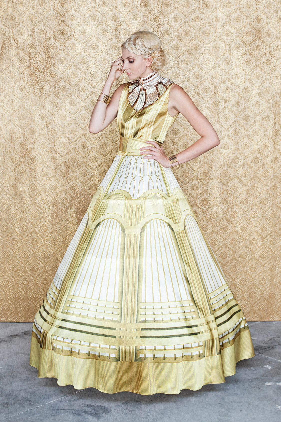 Gilded Cage Gown (Custom Design)