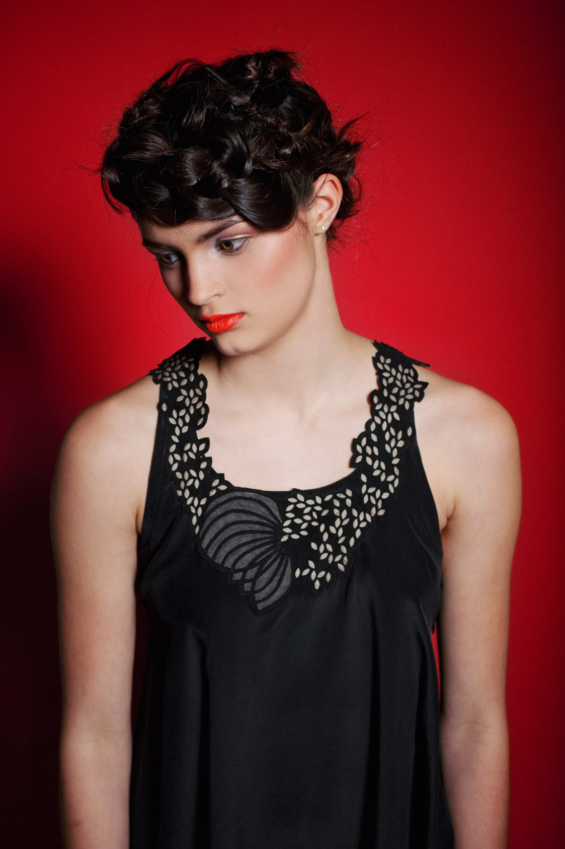 Lasercut Appliqu Dress (Custom Design) Lasercut Appliqu Dress (Custom Design)