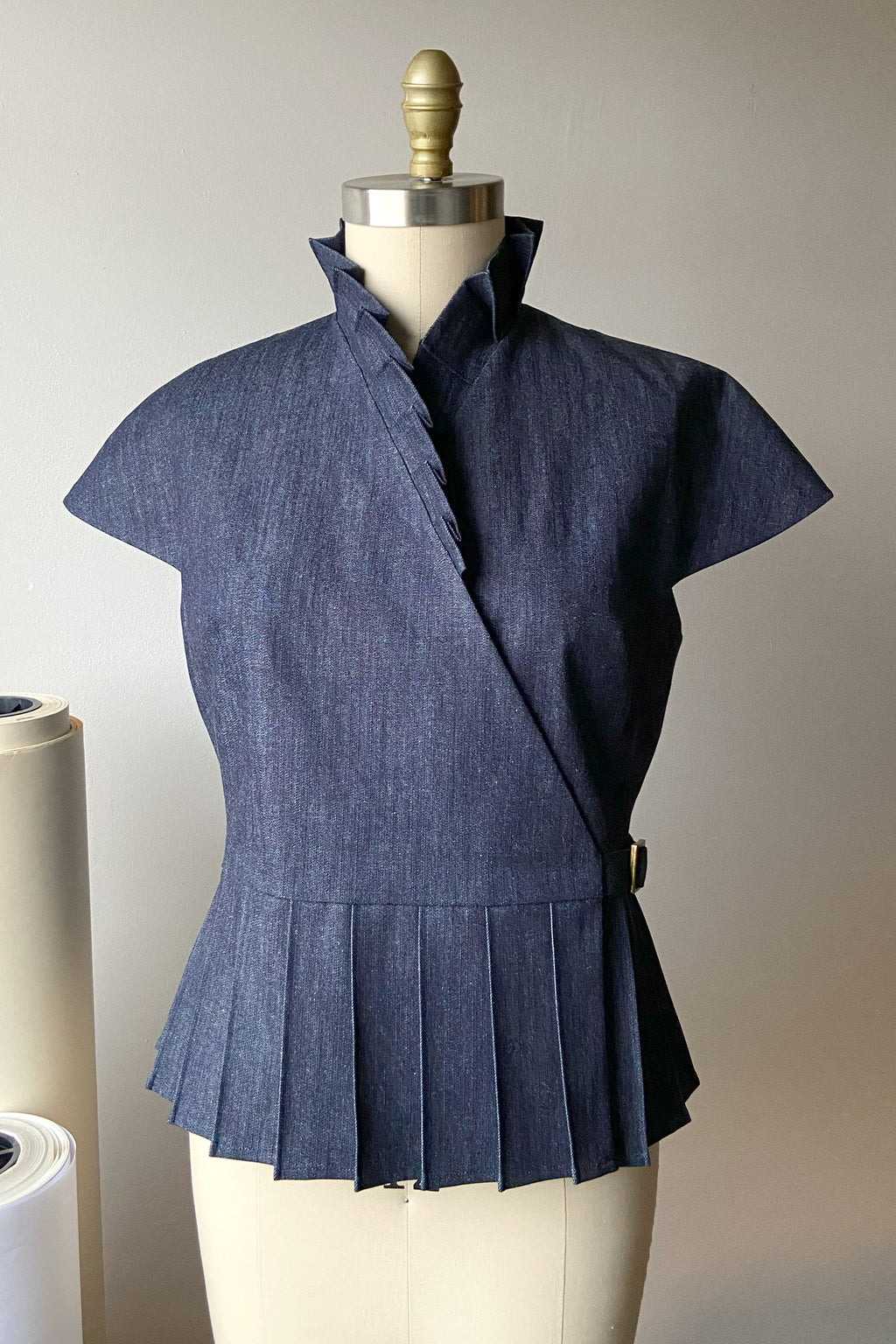 Pleated Collar Jacket RTW