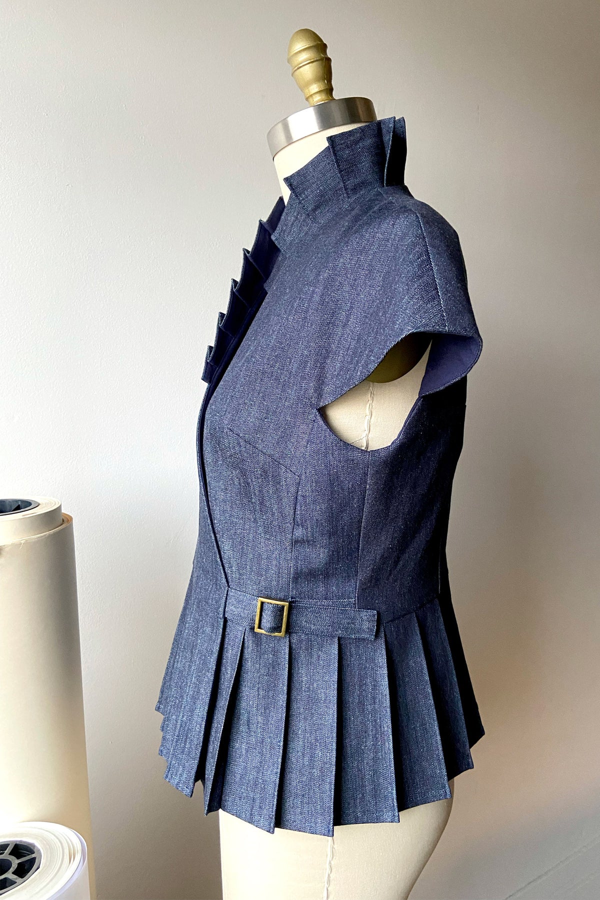 Pleated Collar Jacket RTW