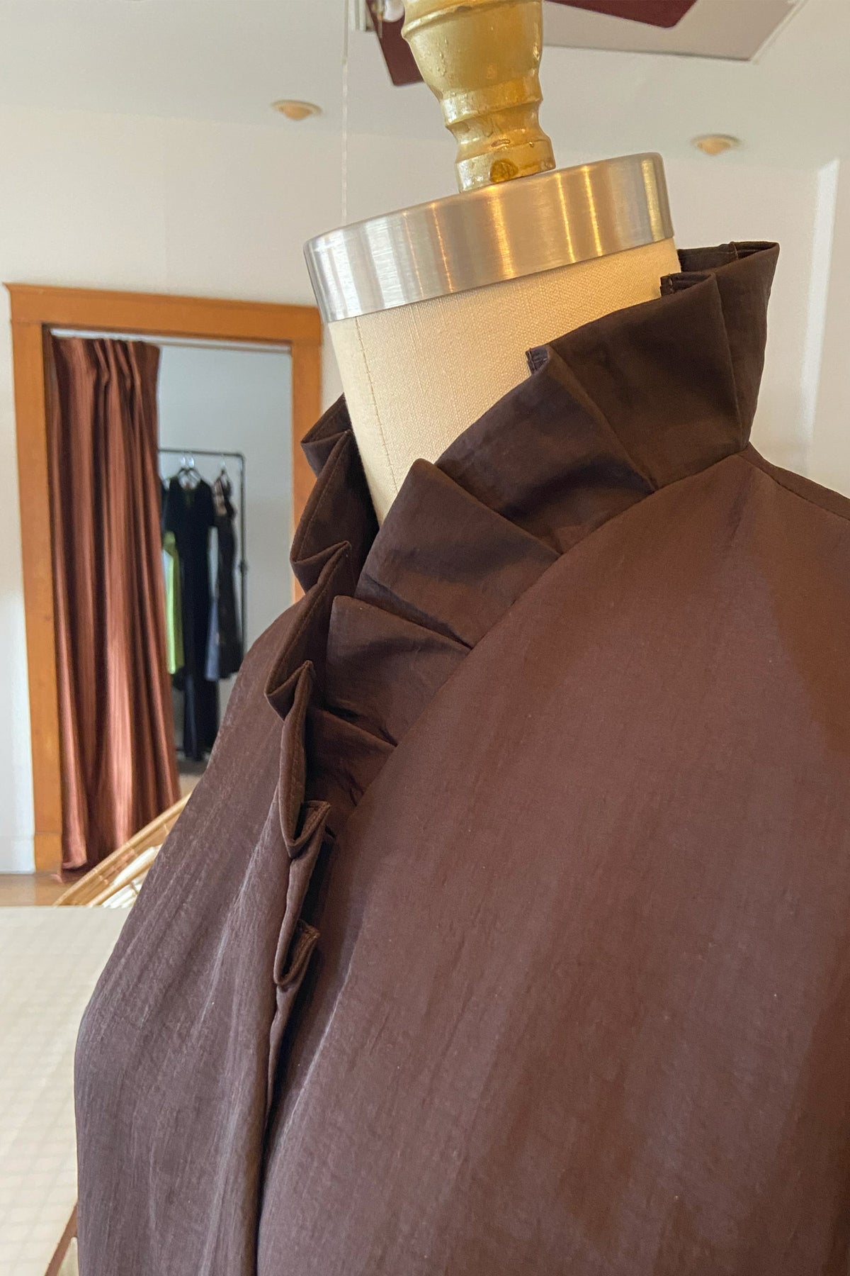Pleated Collar Jacket RTW