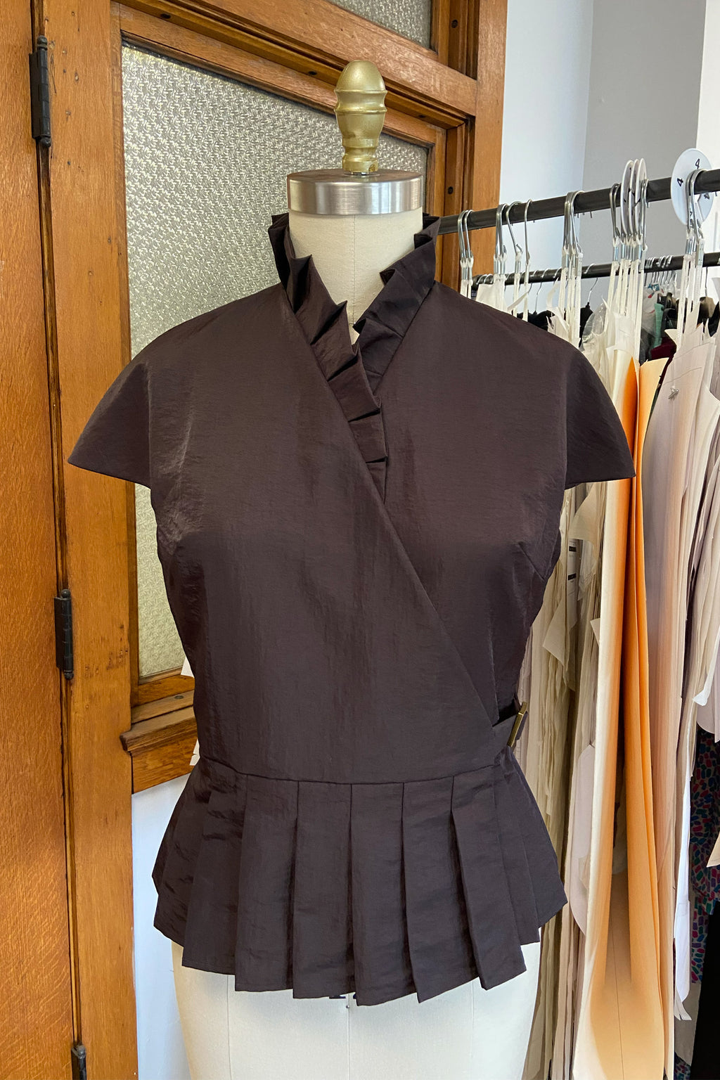 Pleated Collar Jacket RTW