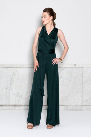 Wrap Jumpsuit (Custom Design) – SARAH NELSEN - Main Image